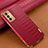 Custodia Lusso Pelle Cover per Samsung Galaxy F34 5G Rosso