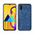 Custodia Lusso Pelle Cover per Samsung Galaxy M21