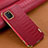 Custodia Lusso Pelle Cover per Samsung Galaxy M60s Rosso