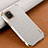 Custodia Lusso Pelle Cover per Samsung Galaxy Note 10 Lite Bianco