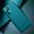 Custodia Lusso Pelle Cover per Samsung Galaxy S20 FE 4G Ciano
