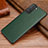 Custodia Lusso Pelle Cover per Samsung Galaxy S21 Plus 5G Verde Notte