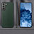 Custodia Lusso Pelle Cover per Samsung Galaxy S22 Plus 5G Verde