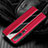 Custodia Lusso Pelle Cover per Xiaomi Mi 10 Rosso