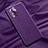 Custodia Lusso Pelle Cover QK1 per Xiaomi Redmi Note 10 Pro 5G Viola