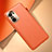 Custodia Lusso Pelle Cover QK2 per Xiaomi Mi 11i 5G Arancione