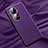 Custodia Lusso Pelle Cover QK4 per Huawei P50 Pro Viola