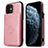 Custodia Lusso Pelle Cover R01 per Apple iPhone 12