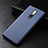 Custodia Lusso Pelle Cover R01 per OnePlus 8 Blu