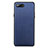 Custodia Lusso Pelle Cover R01 per Oppo K1 Blu