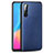 Custodia Lusso Pelle Cover R01 per Oppo K7 5G Blu