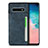 Custodia Lusso Pelle Cover R01 per Samsung Galaxy S10 Blu