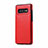 Custodia Lusso Pelle Cover R01 per Samsung Galaxy S10 Plus Rosso