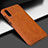 Custodia Lusso Pelle Cover R01 per Xiaomi Mi A3 Arancione