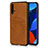 Custodia Lusso Pelle Cover R02 per Huawei Nova 5 Pro Arancione