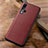 Custodia Lusso Pelle Cover R03 per Huawei Nova 5T Rosso