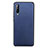 Custodia Lusso Pelle Cover R03 per Xiaomi Mi A3 Blu