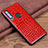 Custodia Lusso Pelle Cover R04 per Huawei Honor 10i Rosso