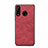 Custodia Lusso Pelle Cover R04 per Huawei Nova 4e Rosso