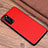 Custodia Lusso Pelle Cover R04 per Huawei P40 Rosso