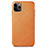 Custodia Lusso Pelle Cover R05 per Apple iPhone 11 Pro Arancione