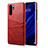Custodia Lusso Pelle Cover R05 per Huawei P30 Pro New Edition Rosso
