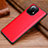 Custodia Lusso Pelle Cover R06 per Xiaomi Mi 11 Lite 4G Rosso