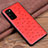 Custodia Lusso Pelle Cover R07 per Huawei Honor View 30 5G Rosso