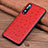 Custodia Lusso Pelle Cover R08 per Huawei P20 Pro Rosso