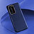 Custodia Lusso Pelle Cover R08 per Huawei P40 Pro Blu