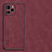 Custodia Lusso Pelle Cover S01 per Huawei Honor 60 SE 5G Rosso