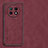 Custodia Lusso Pelle Cover S01 per Huawei Nova Y91 Rosso