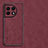 Custodia Lusso Pelle Cover S01 per OnePlus 11R 5G Rosso