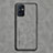 Custodia Lusso Pelle Cover S01 per OnePlus 9 5G Grigio