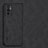 Custodia Lusso Pelle Cover S01 per OnePlus 9RT 5G Nero