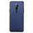 Custodia Lusso Pelle Cover S01 per Oppo A11 Blu