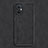 Custodia Lusso Pelle Cover S01 per Oppo A96 5G Nero