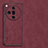 Custodia Lusso Pelle Cover S01 per Oppo Find X7 5G Rosso