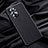 Custodia Lusso Pelle Cover S01 per Oppo Reno6 Pro 5G India Nero