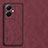 Custodia Lusso Pelle Cover S01 per Vivo V29 Lite 5G Rosso