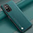 Custodia Lusso Pelle Cover S01 per Xiaomi Mi 11i 5G Verde