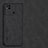 Custodia Lusso Pelle Cover S01 per Xiaomi Redmi 10A 4G Nero