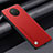 Custodia Lusso Pelle Cover S01 per Xiaomi Redmi Note 9 5G Rosso