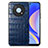 Custodia Lusso Pelle Cover S01D per Huawei Nova Y90 Blu