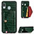 Custodia Lusso Pelle Cover S01D per Samsung Galaxy A20 Verde