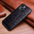 Custodia Lusso Pelle Cover S02 per Apple iPhone 13 Nero