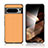 Custodia Lusso Pelle Cover S02 per Google Pixel 8 Pro 5G Arancione