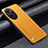 Custodia Lusso Pelle Cover S02 per Huawei Honor 100 Pro 5G Giallo