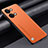 Custodia Lusso Pelle Cover S02 per OnePlus Ace 2V 5G Arancione