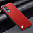 Custodia Lusso Pelle Cover S02 per OnePlus Nord 2 5G Rosso